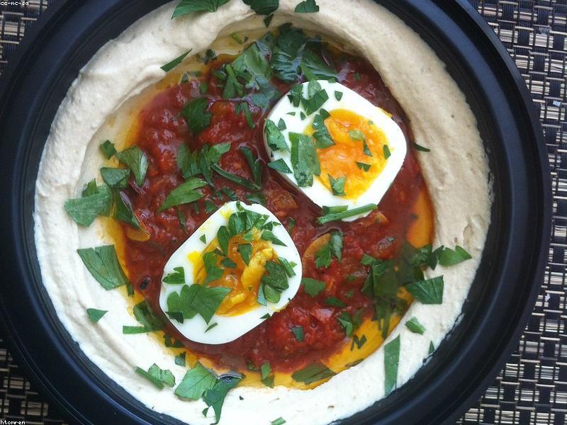 Air-fried Egyptian Salmon Plate