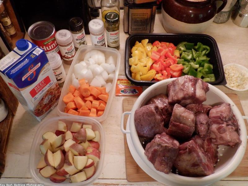 Air-fried Ghanaian Salmon Stew