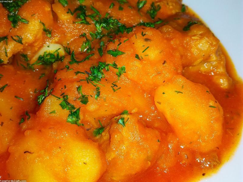 Air-fried Ghanaian Venison Stew