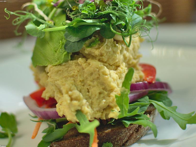 Air-fried Greek Salmon Plate