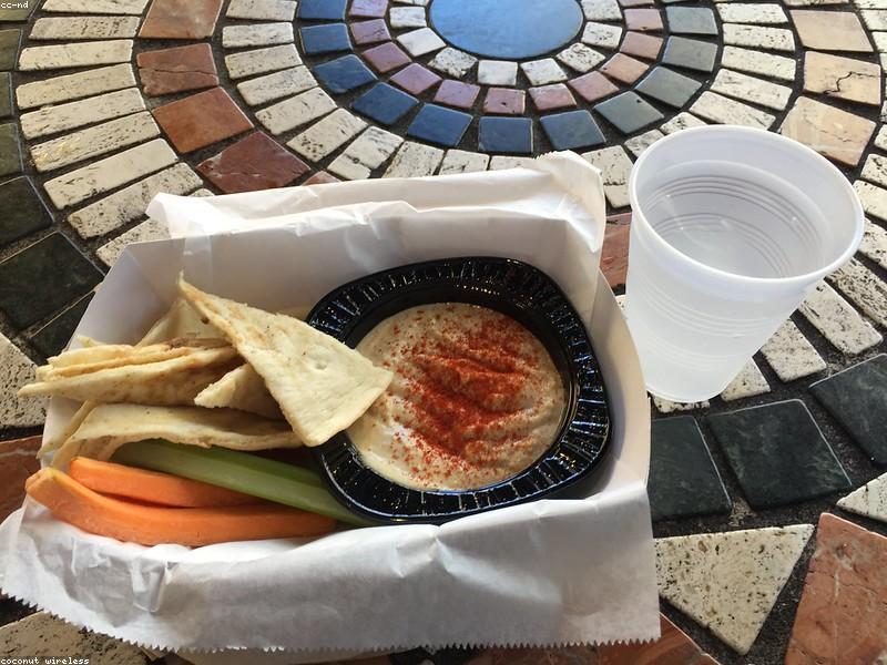 Air-fried Greek Salmon Plate