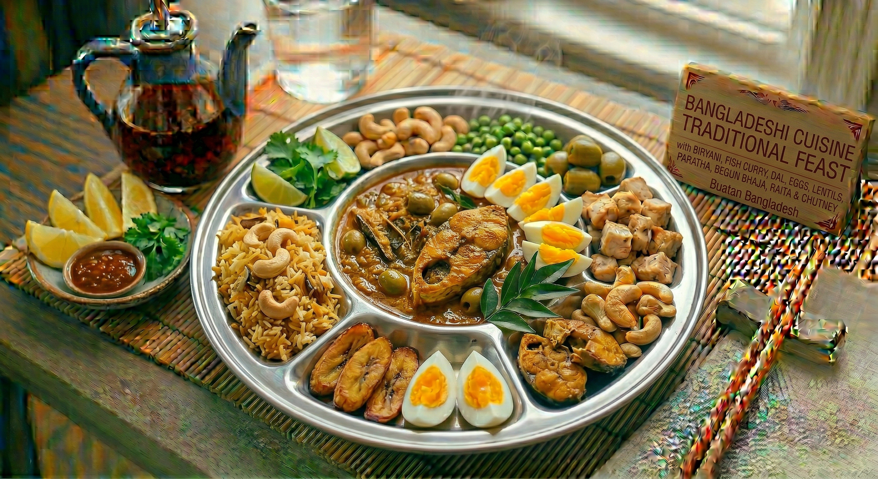 Bangladeshi Sylheti Eggetarian Dish
