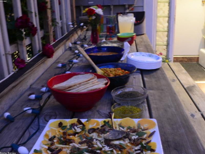 Moroccan Casablanca Eggetarian Dish